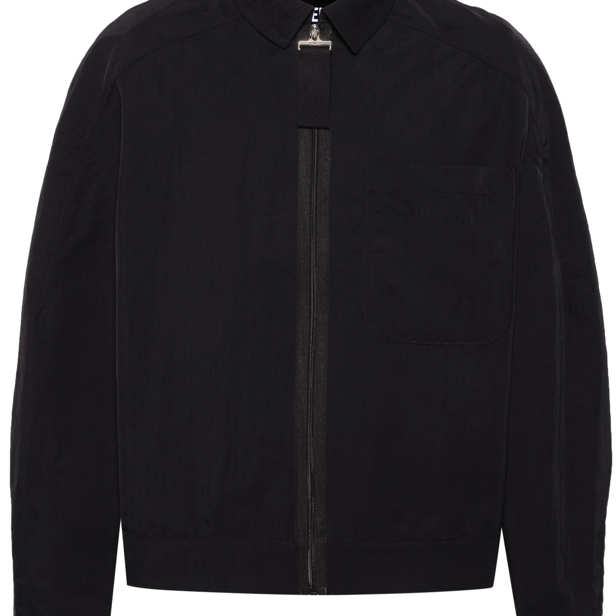 Jacquemus Logo-Embossed Cotton Shirt Jacket | Shop in Lisbon & Online at SHEET-1.com