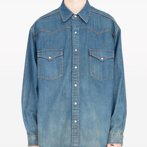 Maison Margiela Americana Denim Shirt | Shop in Lisbon & Online at SHEET-1.com