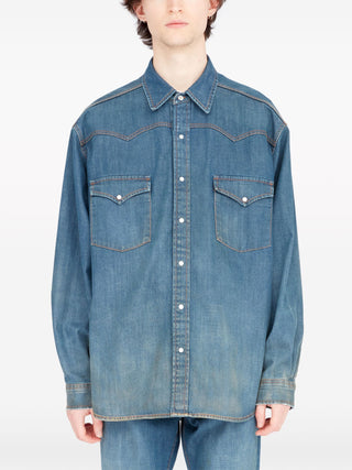 Maison Margiela Americana Denim Shirt | Shop in Lisbon & Online at SHEET-1.com