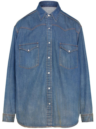 Maison Margiela Americana Denim Shirt | Shop in Lisbon & Online at SHEET-1.com