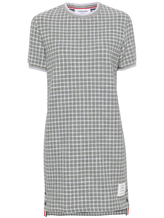 Thom Browne Short Sleeve Crew Neck Dress - SHEET-1 - LISBON STORE