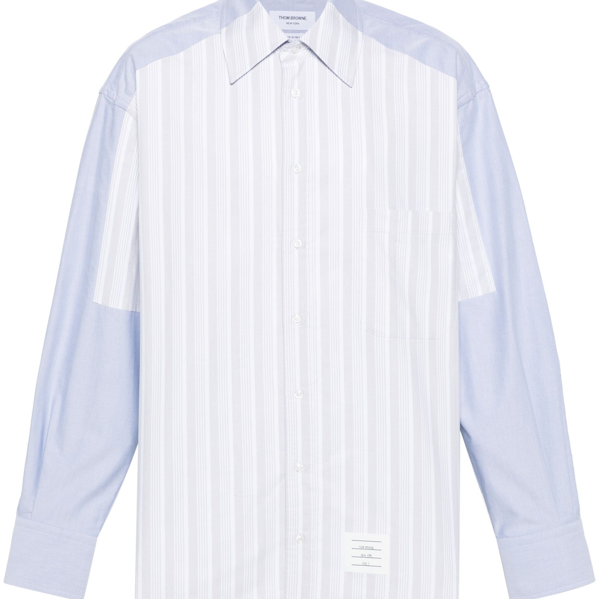 Thom Browne Oversized Long Sleeve Shirt - SHEET-1 - LISBON STORE