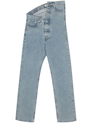 Y/Project Asymmetric Organic-Cotton Jeans | Shop in Lisbon & Online at SHEET-1.com