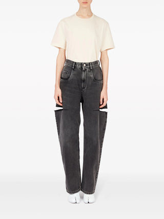 Maison Margiela High Rise Tapered Jeans | Shop in Lisbon & Online at SHEET-1.com