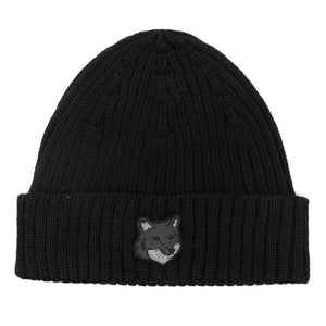 Maison Kitsuné Bold Fox Head Beanie - SHEET-1 - LISBON STORE