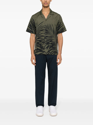 Moncler Graphic Print Cotton Shirt | Shop in Lisbon & Online at SHEET-1.com