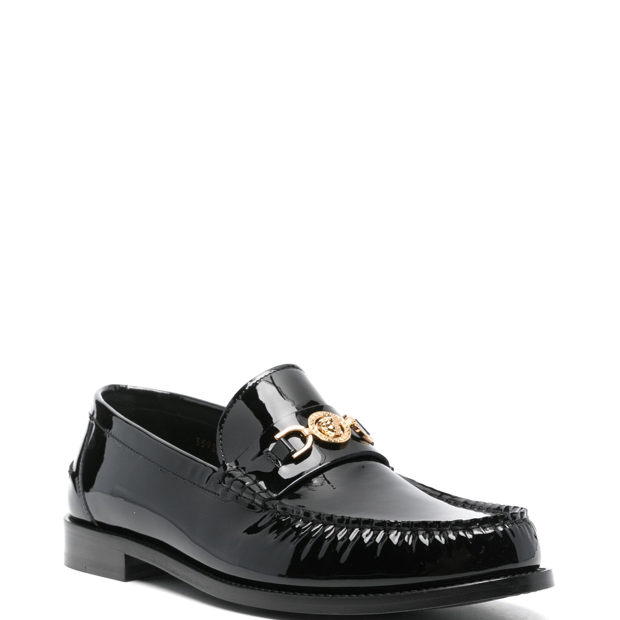 Versace Medusa '95 Leather Loafers - SHEET-1 - LISBON STORE