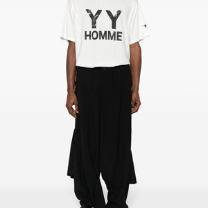 Yohji Yamamoto Mens G-Flap Sarouel Pant | Shop in Lisbon & Online at SHEET-1.com