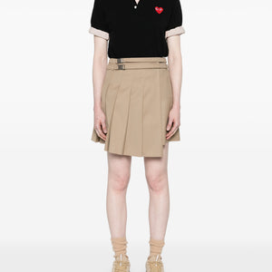 heart patch piqué polo shirt