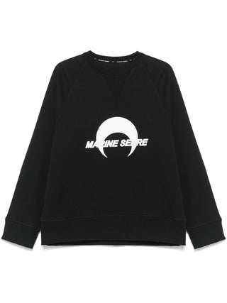 Marine Serre Moon Logo Fleece Raglan Sweatshirt - SHEET-1 - LISBON STORE