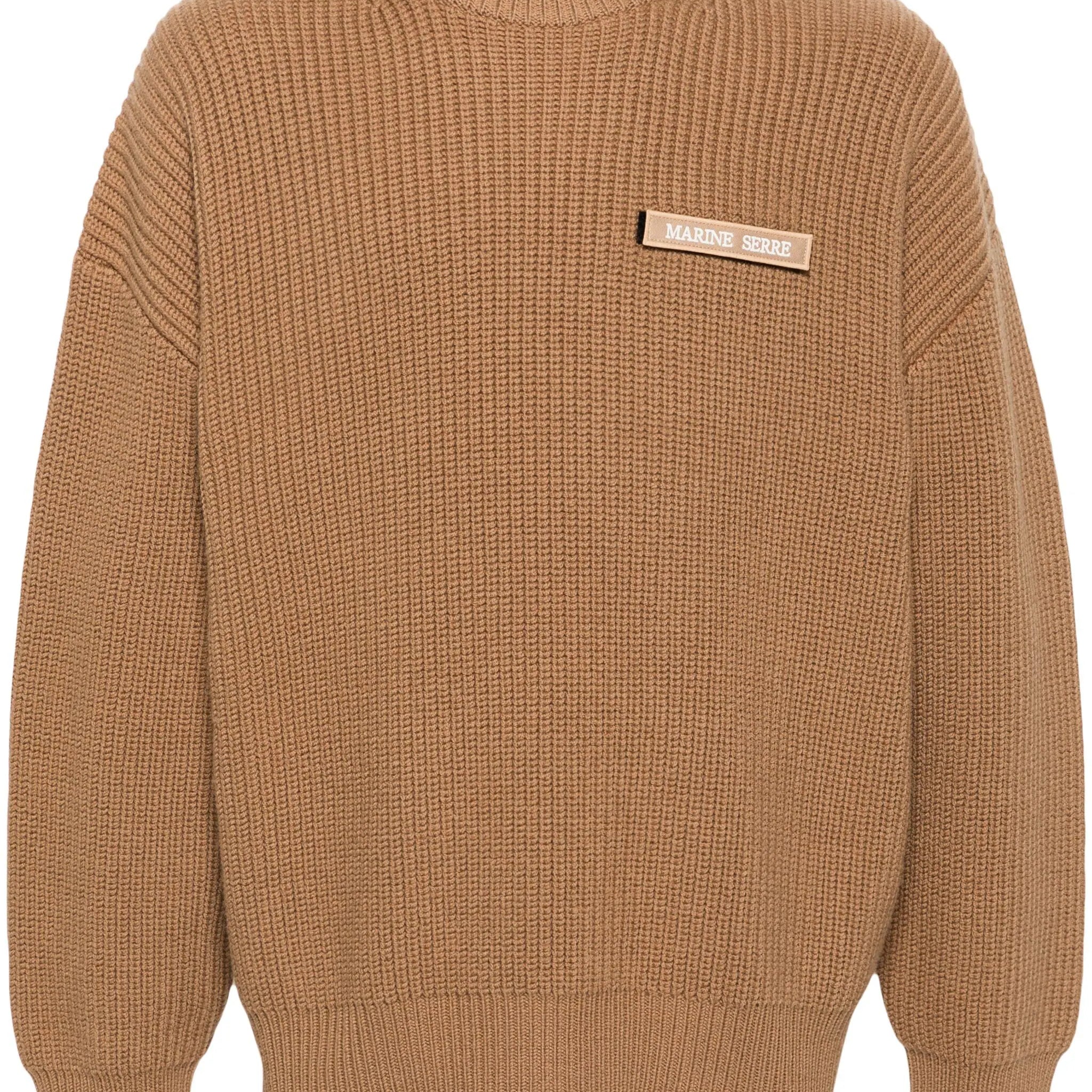 Marine Serre MS Half Cardigan Knit Crewneck Sweatshirt | Shop in Lisbon & Online at SHEET-1.com