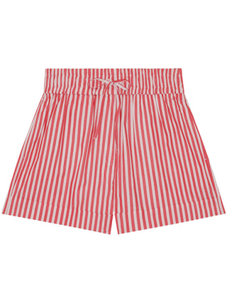 Ganni Striped High Waisted Shorts | Shop in Lisbon & Online at SHEET-1.com