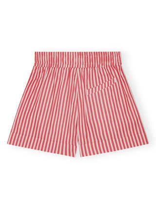 Ganni Striped High Waisted Shorts | Shop in Lisbon & Online at SHEET-1.com