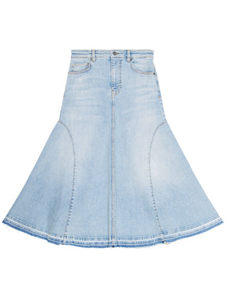 Ganni A-Line Denim Skirt | Shop in Lisbon & Online at SHEET-1.com