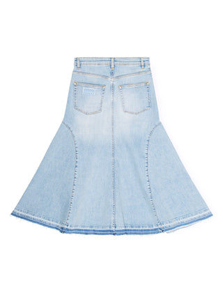 Ganni A-Line Denim Skirt | Shop in Lisbon & Online at SHEET-1.com