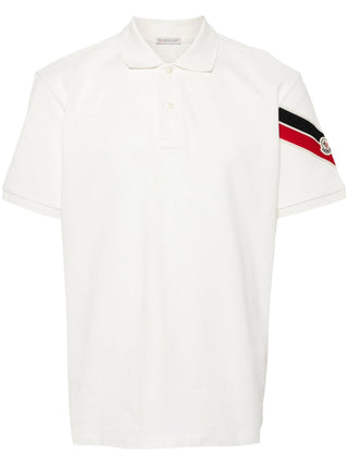 Moncler Logo Patch Cotton Polo Shirt | Shop in Lisbon & Online at SHEET-1.com