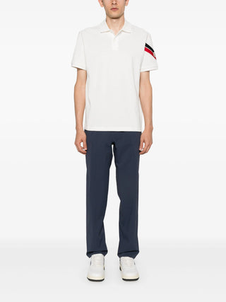 Moncler Logo Patch Cotton Polo Shirt | Shop in Lisbon & Online at SHEET-1.com