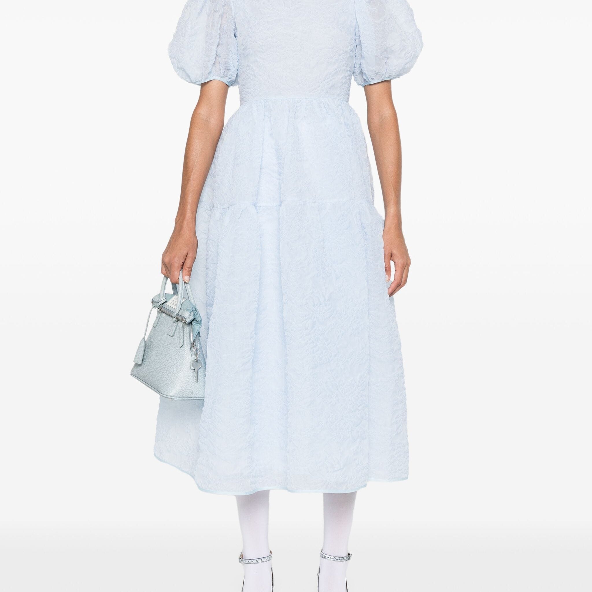 Cecilie Bahnsen Kelly Dress Posy Matelasse | Shop in Lisbon & Online at SHEET-1.com