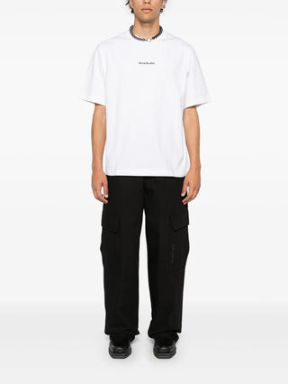 Acne Studios T-Shirt Stamp Logo Relaxed Fit - SHEET-1 - LISBON STORE