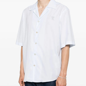 LOGO-EMBROIDERED COTTON SHIRT