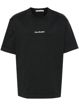 Acne Studios T-shirt Stamp Logo Relaxed Fit - SHEET-1 - LISBON STORE