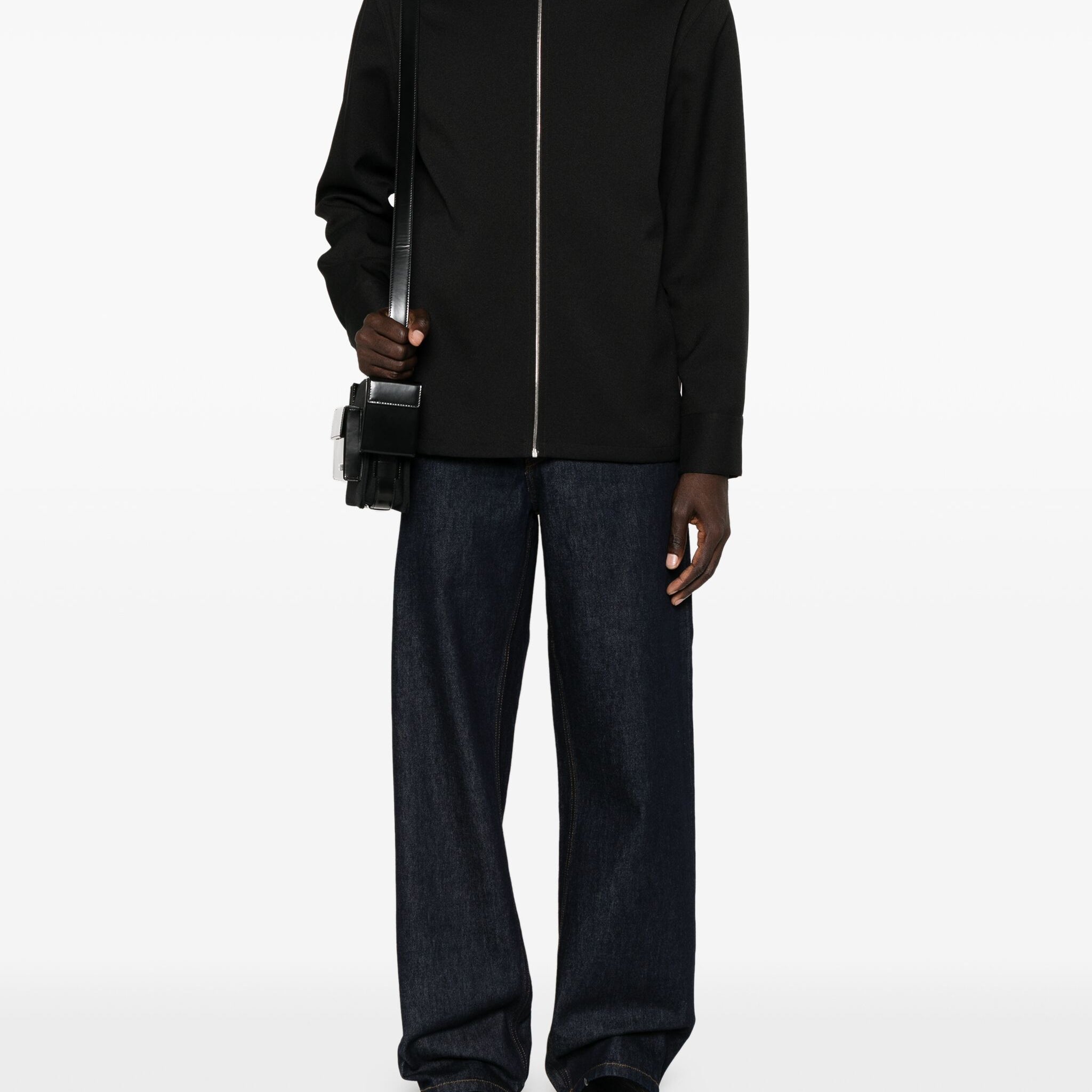 Jil Sander Zip-Up Sweatshirt - SHEET-1 - LISBON STORE