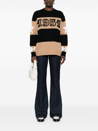 Max Mara Dirce 1951 Motif Striped Jumper | Shop in Lisbon & Online at SHEET-1.com