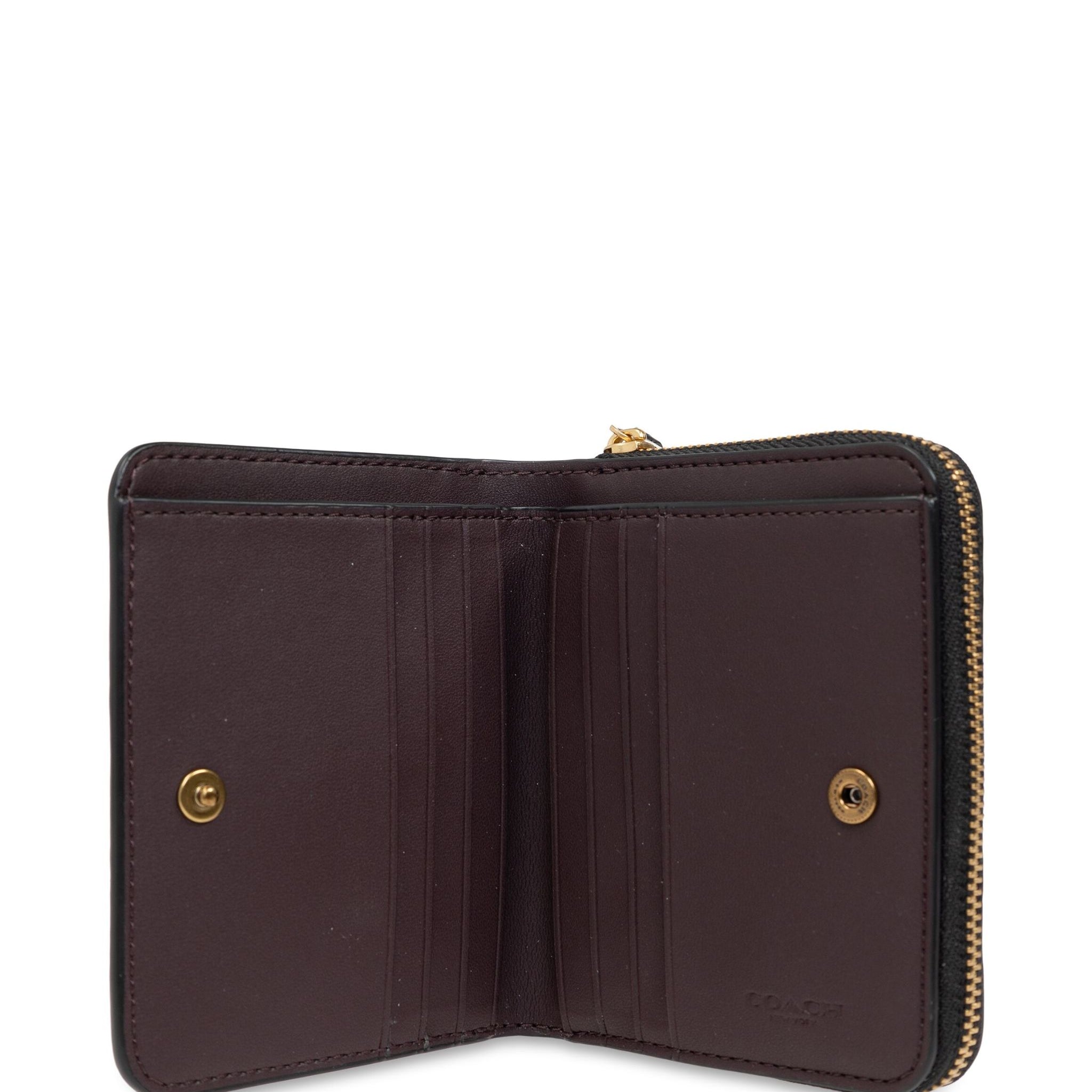 Billfold pebbled leather wallet