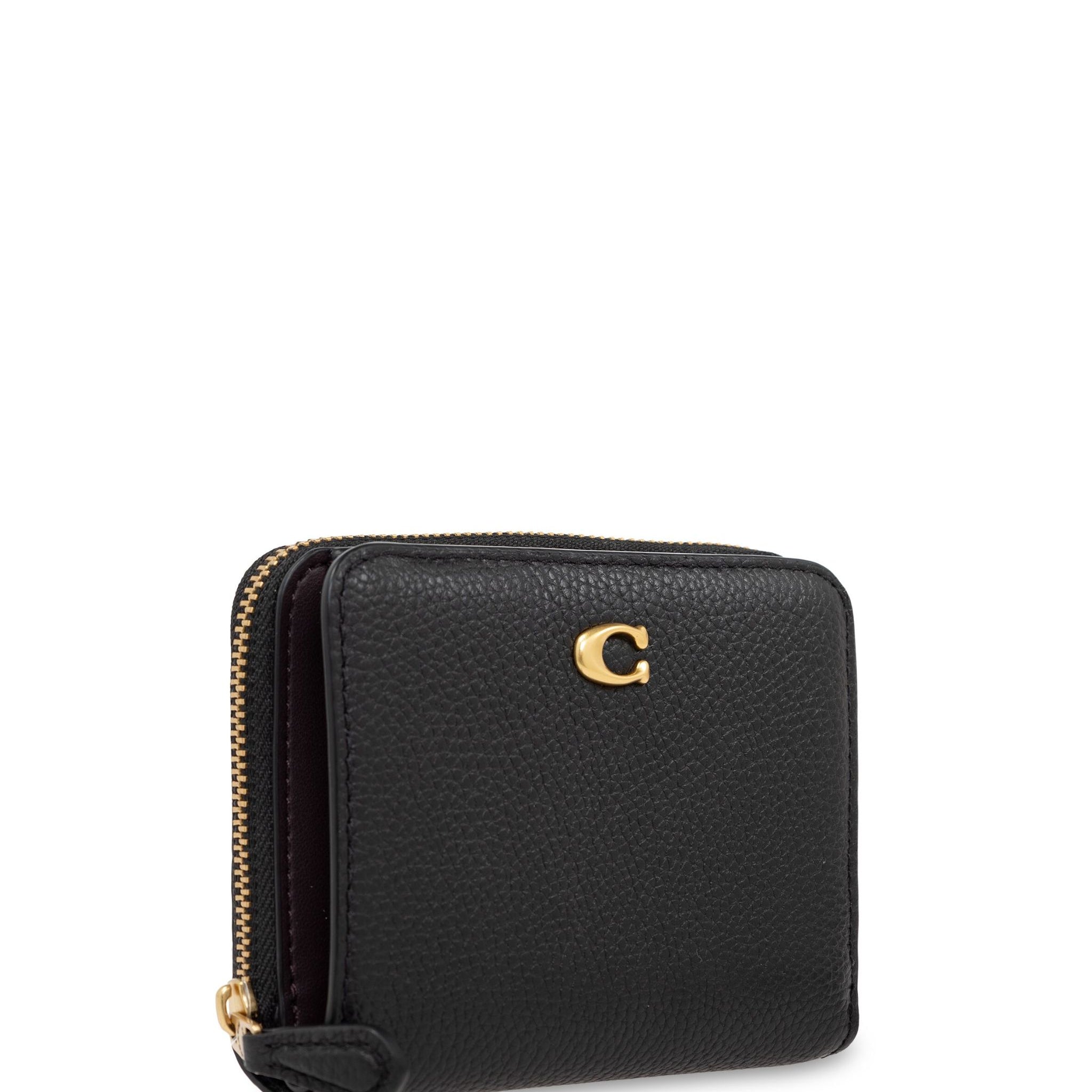 Coach Billfold Pebbled Leather Wallet - SHEET-1 - LISBON STORE