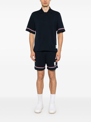 Thom Browne Mid Tigh Shorts In Cotton - SHEET-1 - LISBON STORE