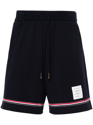 Thom Browne Mid Tigh Shorts In Cotton - SHEET-1 - LISBON STORE