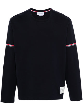 Thom Browne Cotton Rugby Long Sleeve Tee - SHEET-1 - LISBON STORE