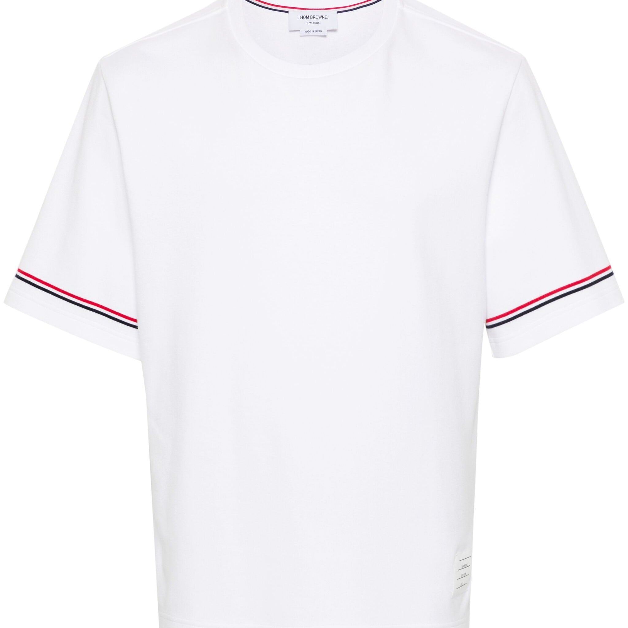 Thom Browne Cotton Rugby Short Sleeve Tee - SHEET-1 - LISBON STORE