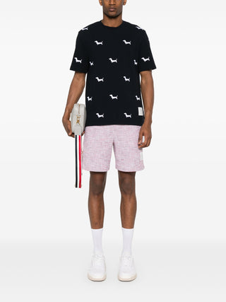 Thom Browne Classic Pique Hector Short Sleeve Tee - SHEET-1 - LISBON STORE