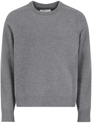 Maison Margiela Crew Neck Wool Jumper | Shop in Lisbon & Online at SHEET-1.com