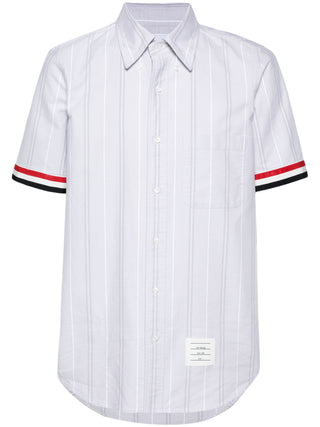 Thom Browne Oxford Straight Fit Shirt - SHEET-1 - LISBON STORE