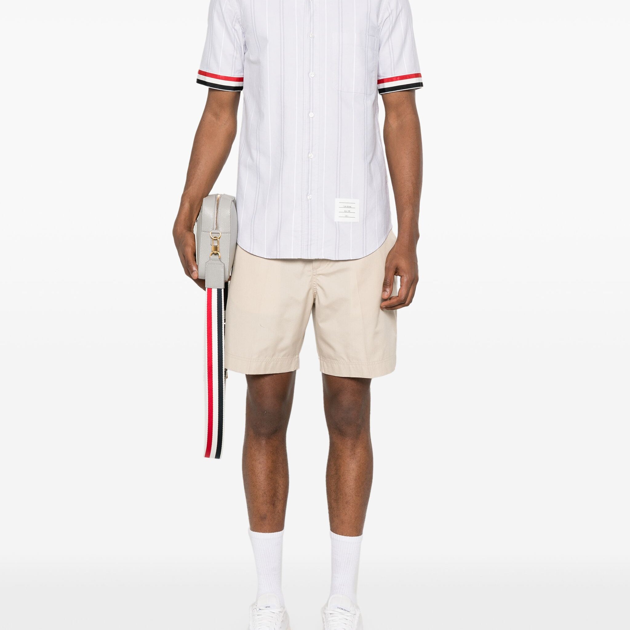 Thom Browne Oxford Straight Fit Shirt - SHEET-1 - LISBON STORE