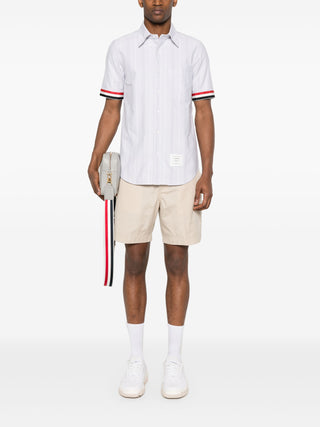 Thom Browne Oxford Straight Fit Shirt - SHEET-1 - LISBON STORE