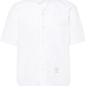 Thom Browne Poplin Round Hem Shirt - SHEET-1 - LISBON STORE