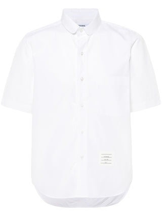 Thom Browne Poplin Round Hem Shirt - SHEET-1 - LISBON STORE