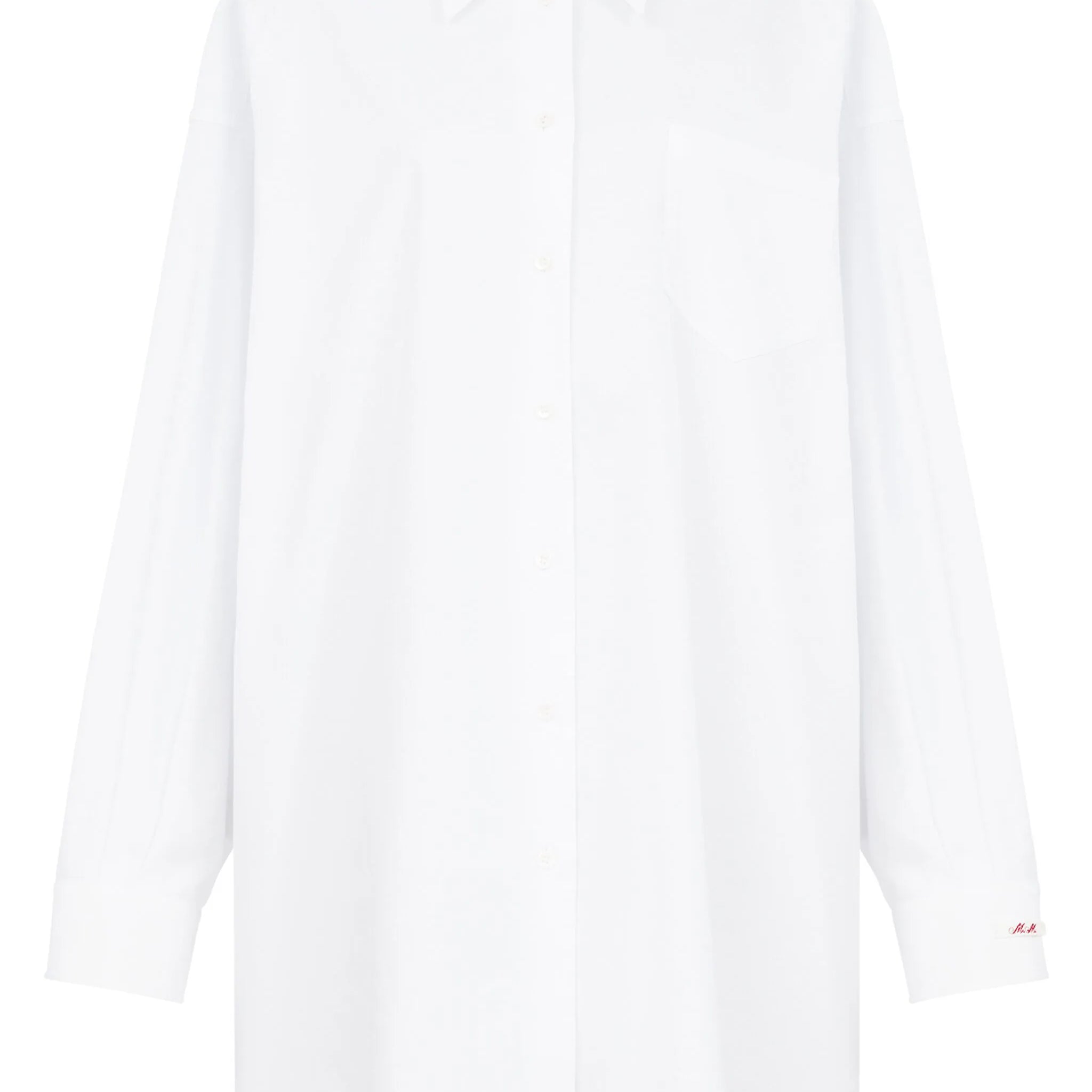 Maison Margiela Drop Shoulder Cotton Shirt | Shop in Lisbon & Online at SHEET-1.com