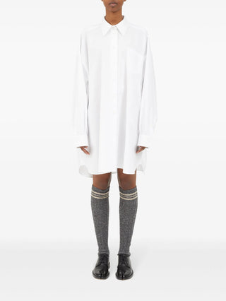 Maison Margiela Drop Shoulder Cotton Shirt | Shop in Lisbon & Online at SHEET-1.com