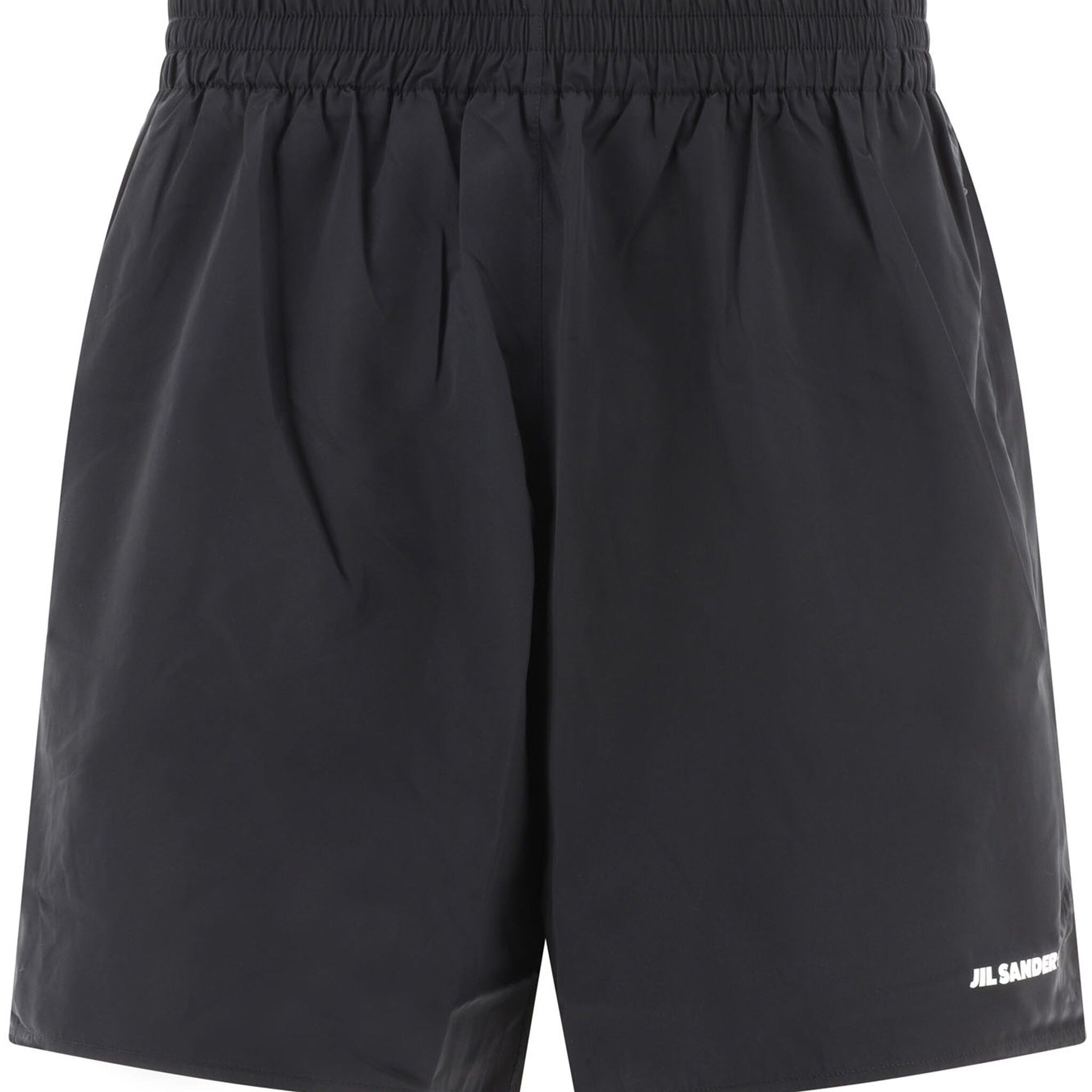 Jil Sander Elasticated Waist logo Print Shorts - SHEET-1 - LISBON STORE