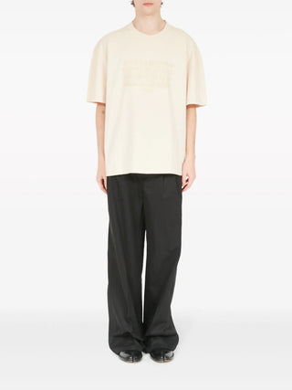 Maison Margiela Numbers Embroidered Cotton T-Shirt | Shop in Lisbon & Online at SHEET-1.com