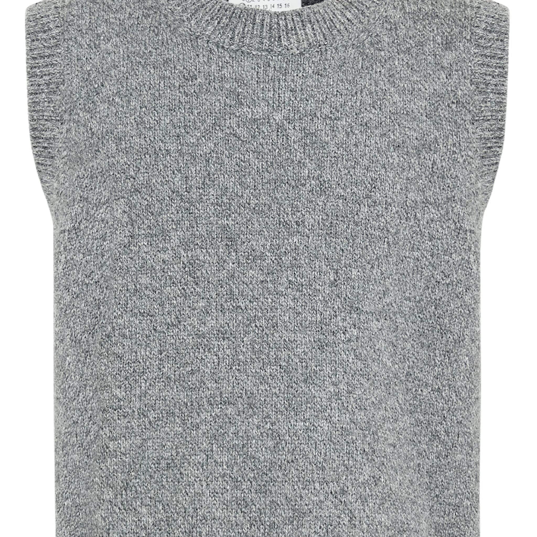 Maison Margiela Shetland Wool Vest - SHEET-1 - LISBON STORE