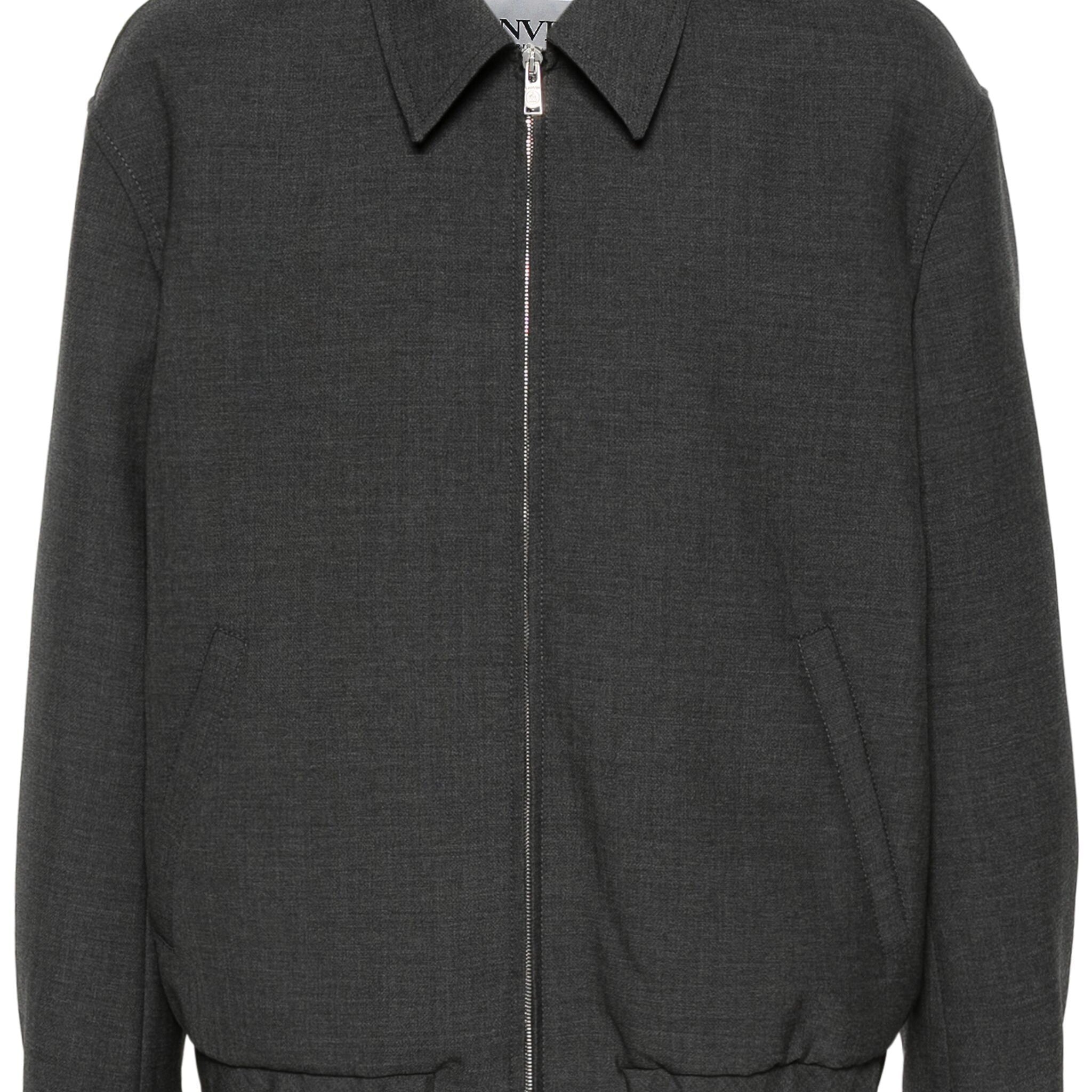 Lanvin Zip Up Wool Jacket | Shop in Lisbon & Online at SHEET-1.com