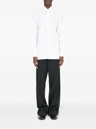 Maison Margiela Pointed Collar Cotton Shirt | Shop in Lisbon & Online at SHEET-1.com