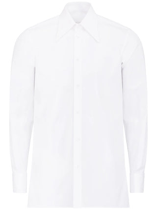 Maison Margiela Pointed Collar Cotton Shirt | Shop in Lisbon & Online at SHEET-1.com