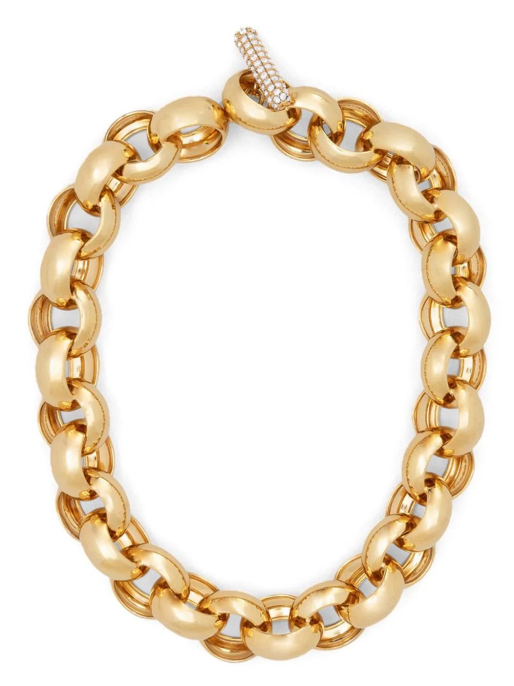 Marni Crystal Embellished Chain Necklace | Shop in Lisbon & Online at SHEET-1.com