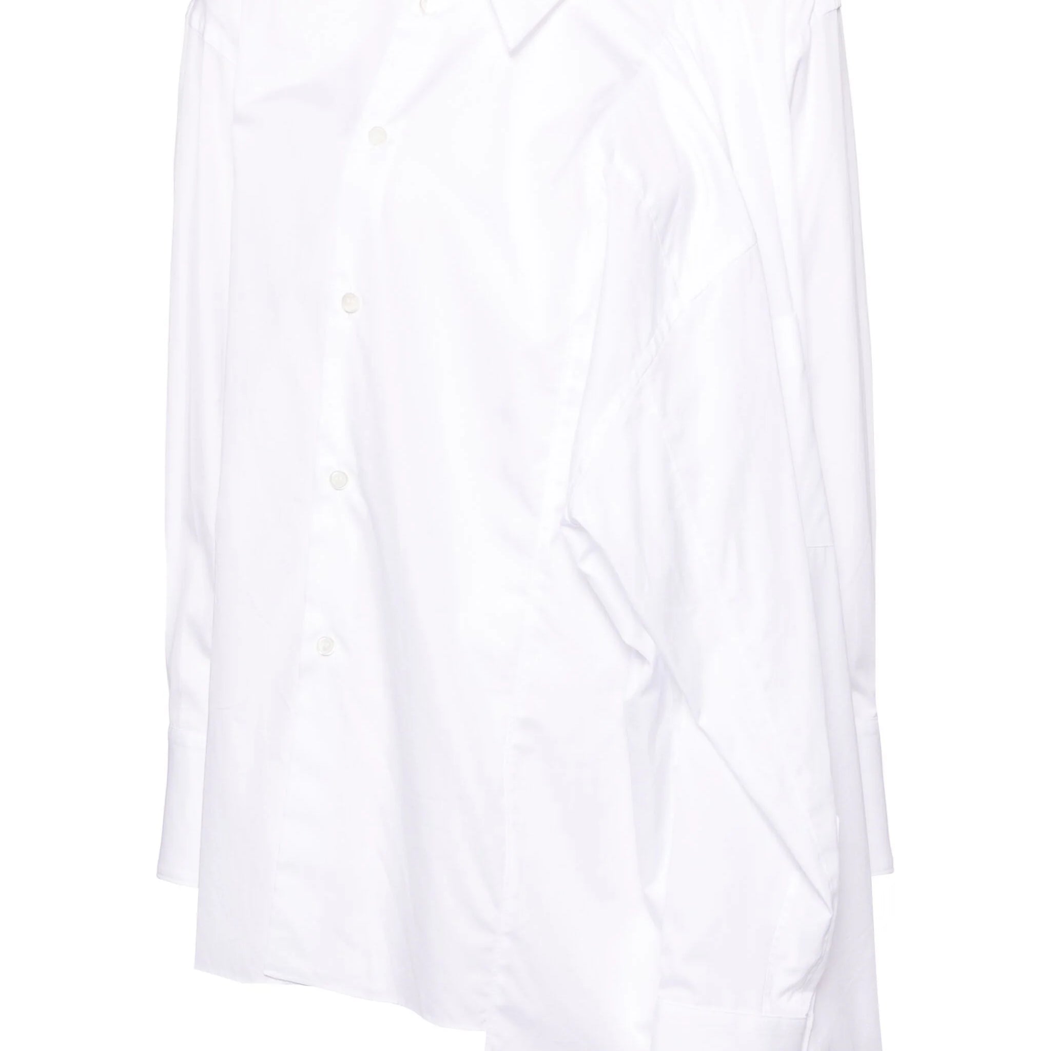 Comme Des Garçons Asymmetric Cotton Shirt | Shop in Lisbon & Online at SHEET-1.com